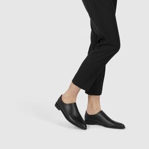 Everlane Women's Black The Modern Babo Flat Loafer Size 9